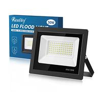 Realky 50W Faretto Led da Esterno, Potenti Faretti Led Esterni 5000LM, 72 LED 6500K Bianca Fredda Faro led esterno IP65 - Fari Led Interna ed Esterna per Giardino Cortile Garage Pareti