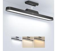 Realky Lampada da incasso da cucina a LED, dimmerabile, per armadio, senza fili, con ricaricabile, luce da cucina a batteria USB, per specchi, scrivanie, cucine, armadi e pareti