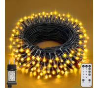 Realky Luci Albero Di Natale, 26.2M 220 LED Luci Natalizie Da Esterno Ed Interno