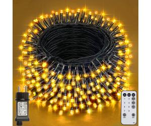Realky Luci Albero di Natale 38.2M 320 LED Luci Natalizie da Esterno ed Interno