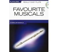 Really Easy Flute Playalong Favourite Musicals Book + Cd