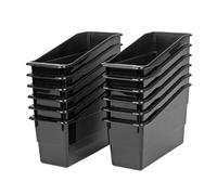 Really Good Stuff 666010BK - Porta libri e raccoglitori, confezione da 12