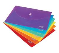 Really Good Stuff - Buste con chiusura a gancio e loop, per raggruppare i colori, dimensioni: 33 cm x 9¼" ciascuna, 6 colori per raggruppamento, set da 12