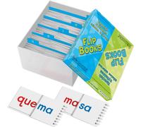 Really Good Stuff Libros de Sílabas (Libri flip sillaba spagnolo) - 30 libri a libro