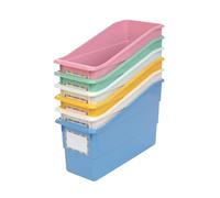 Really Good Stuff Supporti durevoli per libri e raccoglitori, confezione da 6, Bold Vibes