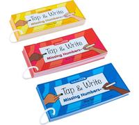 Really Good Stuff Tocca e scrivi numeri mancanti - 123 carte