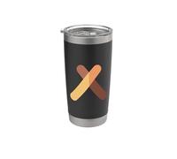 Really Like Claves Clave Musica Musicale Brasile Cubano Bicchiere termico in acciaio inox doppia parete