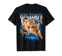 Really Like Dad Loves Foxes Wild Animal Halloween Carnevale Maglietta