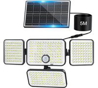 Really Luce Solare Led Esterno Con Sensore Di Movimento, Faretto Led Esterno Con