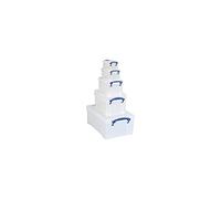 Really Useful 9L5IN1C14-6 - Contenitori 5 in 1 Bonus Pack, capacità 9 litri, 3 litri, 1,6 litri, 0,7 litri, 0,3 litri