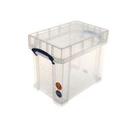 Really Useful Box Confezione da 3 pezzi, 19 litri, XL, 395 x 255 x 330 mm, trasparente