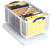 Really Useful Box Store - Contenitore in plastica trasparente, 64 L