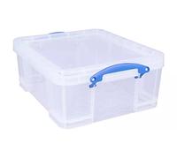 Really Useful - Box trasparente da 18 litri 1 Trasparente