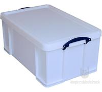 REALLY USEFUL - Contenitore PVC 430 Dischi 45 Giri/CD/DVD - Antiurto, Impilabile