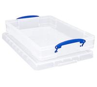 Really Useful - Scatola con capacità 10 L, trasparente, 10