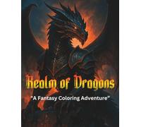 “Realm of Dragons: A Fantasy Coloring Adventure”: Powerful Dragons, Battle Armor & Fantasy Landscapes to Inspire Creativity