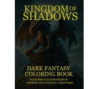 Realm of Shadows: A Dark Fantasy Coloring Book: Color Legendary Creatures, Orcs, Demons and Warriors in Epic Dark Scenes