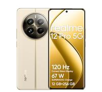 realme 12 Pro 5G Smartphone, 12+256GB, ritratto con teleobiettivo Sony Zoom ottico 2X, Fotocamera IMX882 OIS, Display curvo da 120Hz, Ricarica SUPERVOOC da 67W, Batteria massiva da 5.000mAh, beige