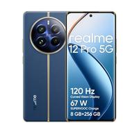 realme 12 Pro smartphone 5G 8+256GB, Sony IMX882 OIS Camera, 2X Optical Zoom, Snapdragon 4nm Chipset, 120Hz Curved Vision Display, 67W SUPERVOOC Charge, 5000mAh Massive Battery, blue rr