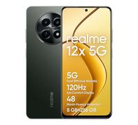 realme 12x 16,9 cm (6.67") Double SIM Android 14 5G USB Type-C 8 Go 256 Go 5000 mAh Noir