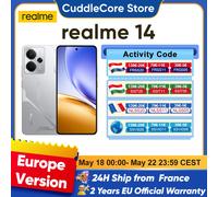 Realme 14 5G Smartphone Snapdragon®6 Gen 4 Chipset 6000mAh batteria 45W carica 6.67 "120Hz Display AMOLED IP69 8GB 256GB Silver