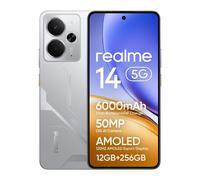 Realme 14 Android 15, 5G display AMOLED 6.67 - , RAM 12GB, memoria 256 GB, 50 Megapixel, 6000 mAh - Argento
