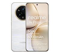 Smartphone Realme 14 Pro+ 5G Dual Sim 12GB RAM 512GB - Pearl White EU