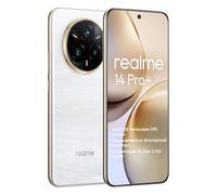 realme 14 Pro+ 5G Smartphone 8+256GB, 50MP IMX882 Periscope, Processore Snapdragon 7s, Display quad-curvo 6,83 pollici 120Hz, Batteria Titan 5260mAh, Bianco