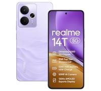 realme 14T 5G Smartphone 8+256GB,hipset Dimensity 6300 5G,Fotocamera 50MP Ai,display Super AMOLED 6,67'' 120Hz,Batteria massiccia 5260mAh,doppia sim,NFC,Viola