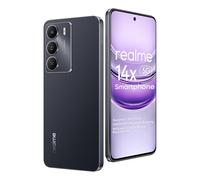 realme 14x 5G Smartphone 6+128GB,Chipset Dimensity 6300 5G,fotocamera autofocus 50MP,Schermo IP64 120Hz,6,67 pollici,Batteria 5000mAh,NFC,Supporto per scheda micro-SD,Nero