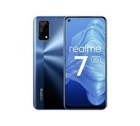 realme 7 5G Smartphone, Display ultra fluido a 120Hz, 48MP+16MP Quad Fotocamera, 6.5 Pollici Android Cellulari, 5000mAh Batteria, Ricarica rapida da 30W, Dual SIM, NFC, 8GB + 128GB, Blu