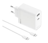 realme 80 W Dual Port Caricabatterie SUPERVOOC/PD Cargador de Carga Rápida Con USB-C Cable per realme, per iPhone 16/17