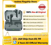 realme Buds Air 7 Auricolari Bluetooth Cuffie senza fili per smartphone realme GT7 Pro realme 14 Pro Plus 52 ore di durata della batteria