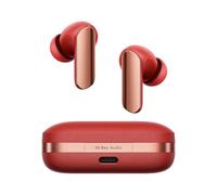 realme Buds Air 7 Pro Cuffie Bluetooth Wireless, Traduzione Vocale AI in Tempo Reale, Driver Dual-DAC, 48 h di Riproduzione, ANC 53 dB, Audio Spaziale, IP55, Rosso Fiammeggiante