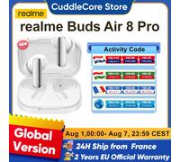 realme Buds Air 8 Pro Auricolari Bluetooth Wireless 2026 Ultima Versione per Smartphone 5G realme 16 Pro Plus realme GT 8 Pro Versione Europea