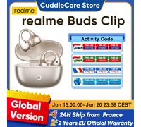 realme Buds Clip 2026 Nuovi Auricolari OWS AI 85dB 36H di Autonomia per Smartphone realme GT 8 Pro realme 14 Pro Plus BT5.4 IP55