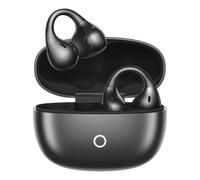 realme Buds Clip Open-Ear Auricolari Wireless, Driver Dual Magnet da 11 mm, Audio spaziale 3D, 36 ore di riproduzione, AI ENC, IP55, 45 ms a bassa latenza (Titanio)