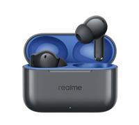 realme Buds Cuffie True Wireless T200, Driver Dynamic Bass da 12,4 mm, Cancellazione attiva del rumore fino a 32 dB, Fino a 50 ore di riproduzione, Connessione a due dispositivi 2.0, Black