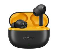 realme Buds T200 Lite Cuffie wireless, doppio microfono Al Deep Call Noise Cancelling con driver dei bassi da 12,44 mm, fino a 48 ore di riproduzione Cuffie Bluetooth (Nero)