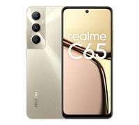 realme c65 Smartphone 8+256 GB, Fotocamera con AI da 50 MP, Display da 6,67" con Frequenza di aggiornamento 90 Hz, Ricarica rapida da 45W, Batteria massiva da 5.000mAh, NFC supportato, Oro