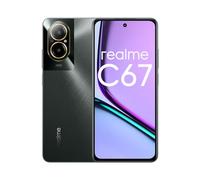 realme C67 4G (8 GB di RAM, 256 GB ROM), fotocamera con zoom in-sensor 3X da 108 MP, chipset Snapdragon 685 6 nm, display 950 nit, 90 Hz, resistenza all'acqua IP54, 12 mesi di garanzia (Black Rock)