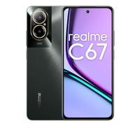 realme C67 smartphone 4G, 8+256GB, Fotocamera da 108MP con Zoom 3X In-sensor, Processore Snapdragon 685 6nm, Ultra sottile con uno spessore di 7,59 mm, Batteria massiva da 5000 mAh, Black Rock