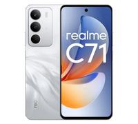 Versione globale realme C71 Smartphone 4G Display comfort occhi da 6,67 pollici 120 Hz Batteria da 6000 mAh Fotocamera AI da 50 MP Chipset octa-core White