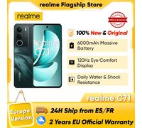 Versione globale realme C71 Smartphone 4G 6,67 pollici Display Eye Comfort 120 Hz Batteria 6000 mAh Fotocamera AI 50 MP Chipset Octa-Core green