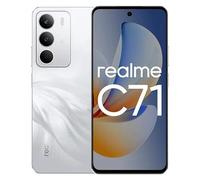 realme C71 5G Smartphone, Display da 6,67'' a 120Hz, Batteria da 6000mAh, 6+128GB di Memoria Interna, Fotocamera da 50MP, Chipset Octa-core T7250, Cygne Blanc, Senza Adattatore