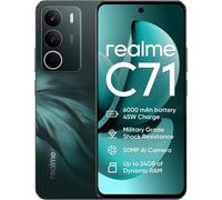 Realme C71 Smartphone 4G,6+128Gb,Batteria 6000 Mah,Ricarica Rapida 45 W,Fotocame