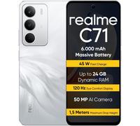 Realme C71 Smartphone 8+256 GB, Batteria Da 6.000 Mah, Ricarica Rapida Da 45 W,