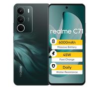 realme C71 Smartphone 8+256GB,Display da 6,67'' 120hz,Batteria 6000mAh,Chipset UNlSOc T7250,Fotocamera AI da 50 MP,Supporto per schede SD,Verde