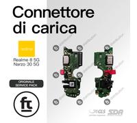 REALME CONNETTORE DI RICARICA 8 5G/ NARZO 30 5G RMX3242 ORIGINALE SERVICE DOCK C