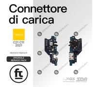 REALME CONNETTORE DI RICARICA C21 C11 2021 RMX3201 RMX3231 ORIGINALE SERVICE